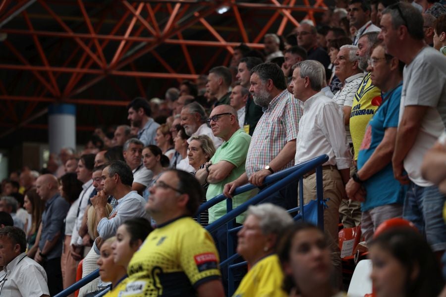 El partido del Bidasoa y las despedidas, en imágenes