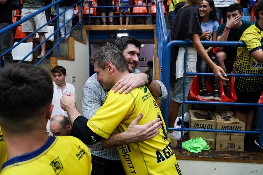 El partido del Bidasoa y las despedidas, en imágenes