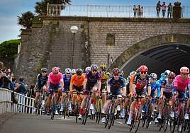 Paso de la Itzulia por San Sebastián.