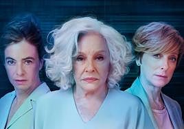 La veterana actriz Lola Herrera compartirá escena con Lola Baldrich y Ana Labordeta en 'Adictos', del 12 al 16 de julio en el Victoria Eugenia (20 horas).