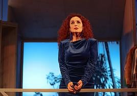 Silvia Marsó en la representación de 'La Florida'.