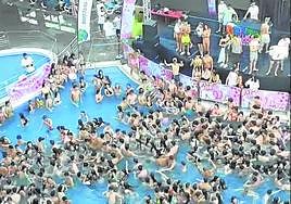 Cientos de jóvenes disfrutan durante la edición del año pasado.