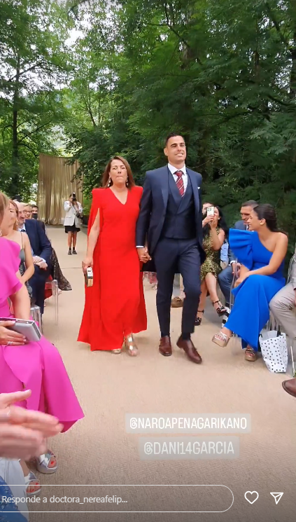 Las fotos del fiestón y de la boda del jugador del Athletic Dani García y Naroa Peñagarikano