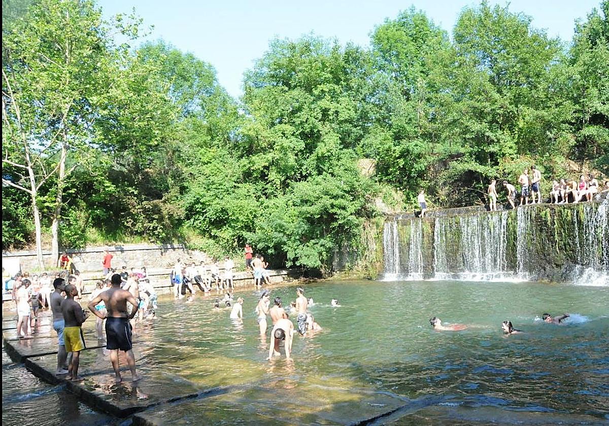 Imagen de archivo de la presa oñatiarra de Usako.