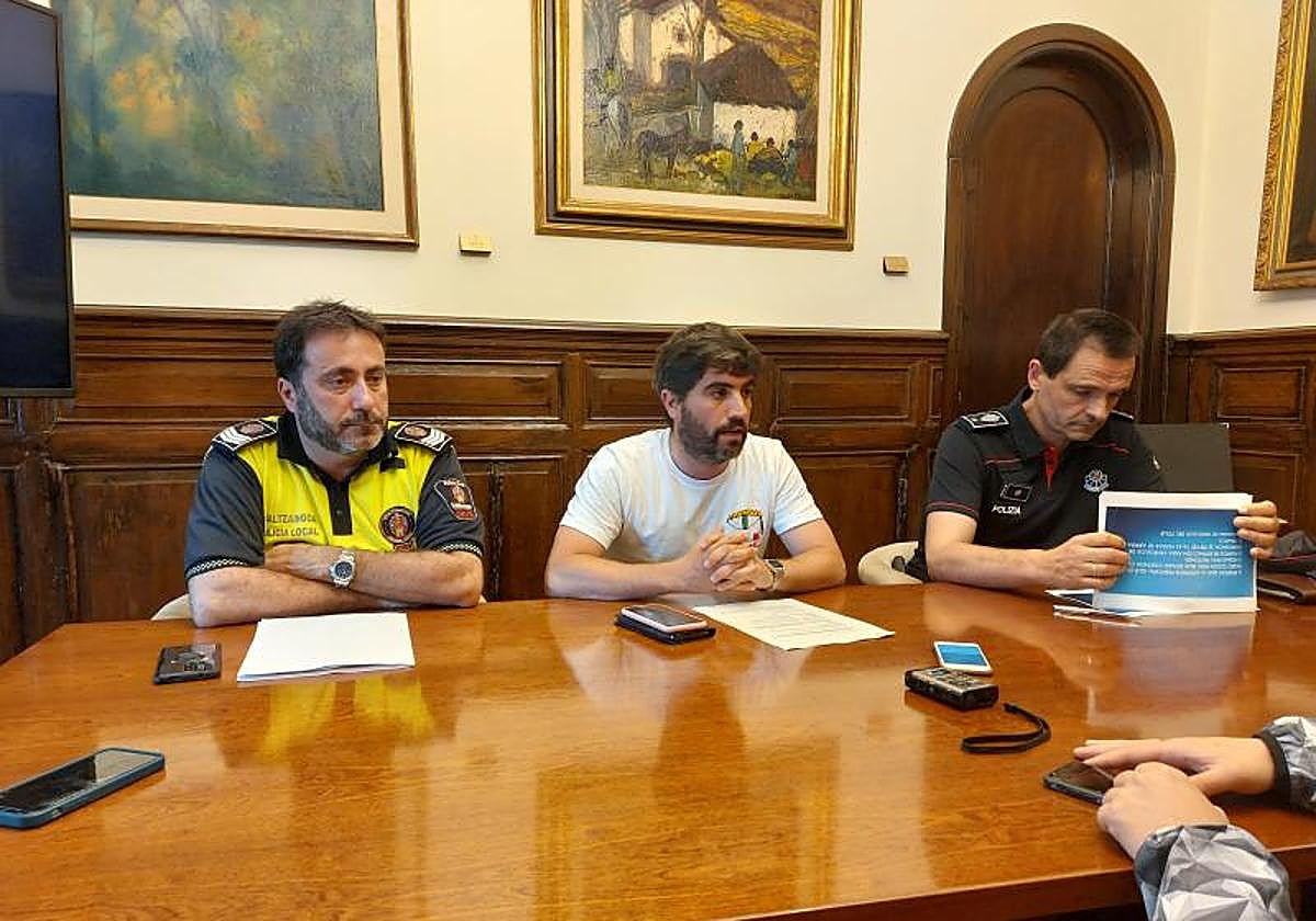 Presentación del plan de movilidad por el paso del Tour por Irun.