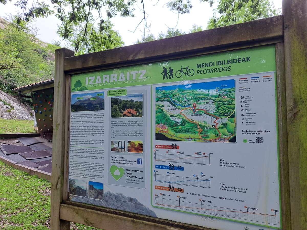 Xoxote, en el corazón de Izarraitz