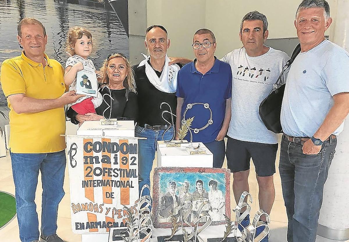 Gorka de Vicente, Koise Vázquez, José Mª Hernández, Txetxu González, Amador Mayo y Pedrotxo Baztarrika.