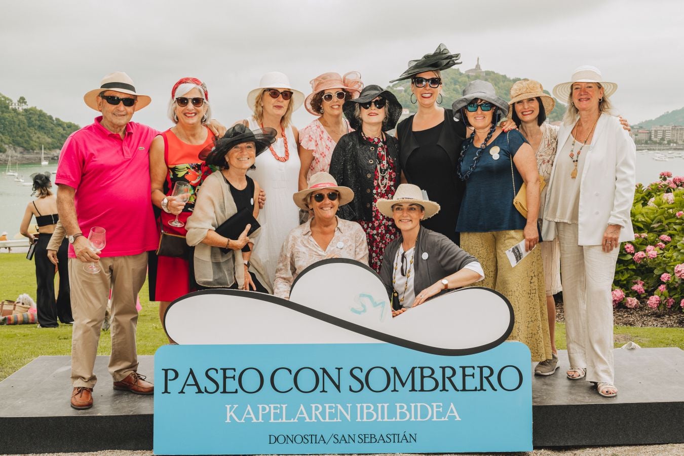 Paseo con sombrero por Donostia