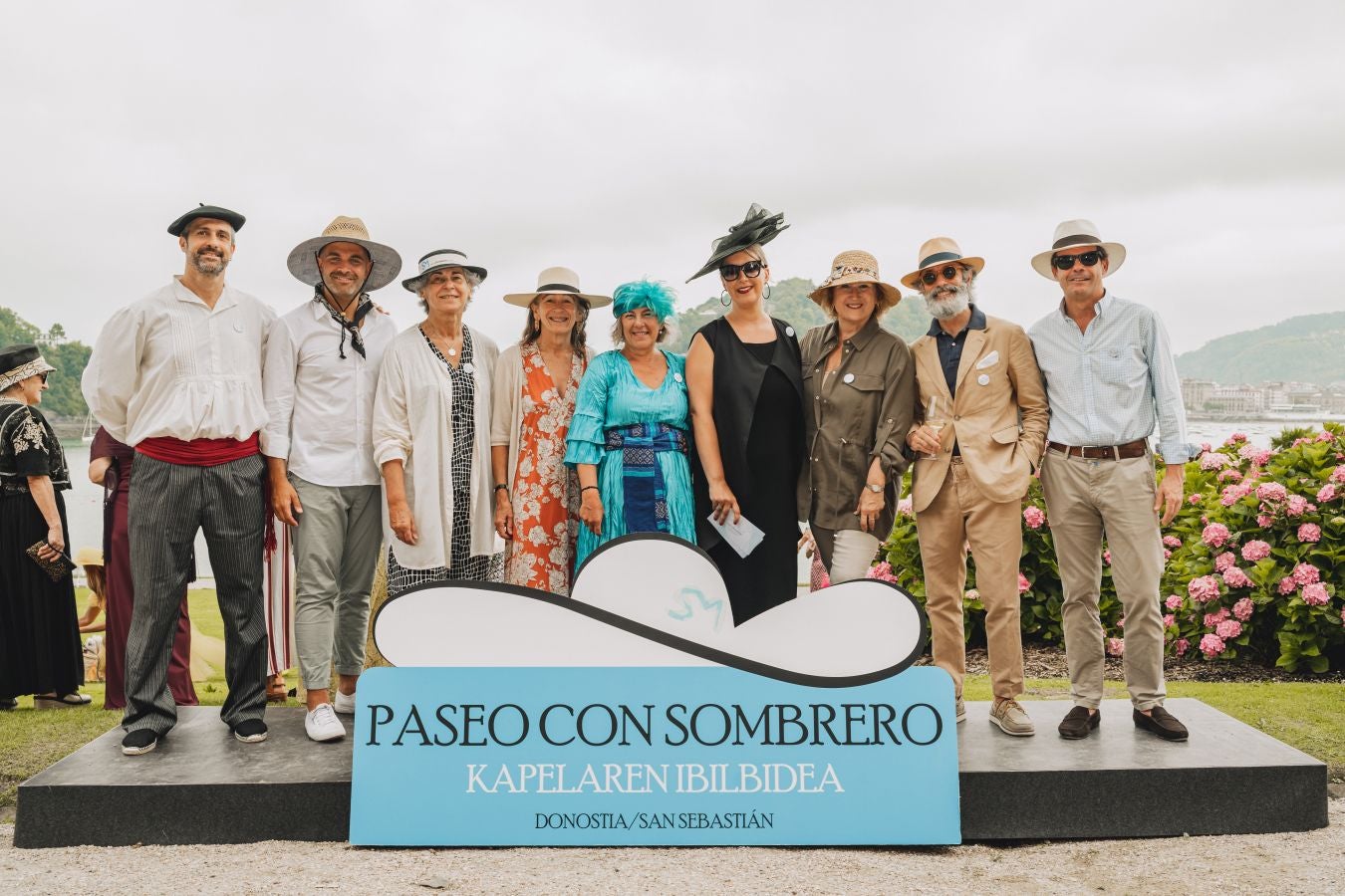 Paseo con sombrero por Donostia
