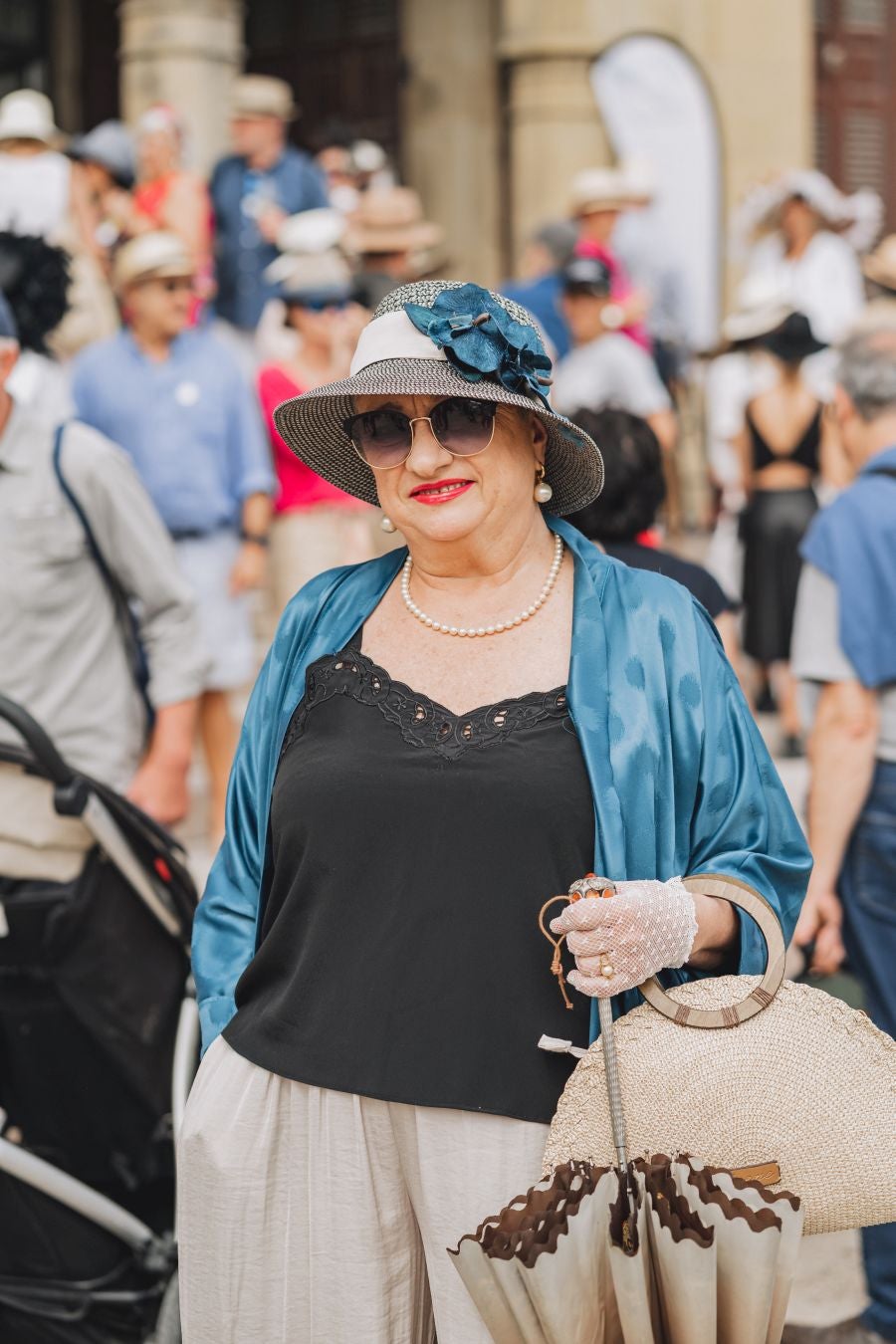 Paseo con sombrero por Donostia