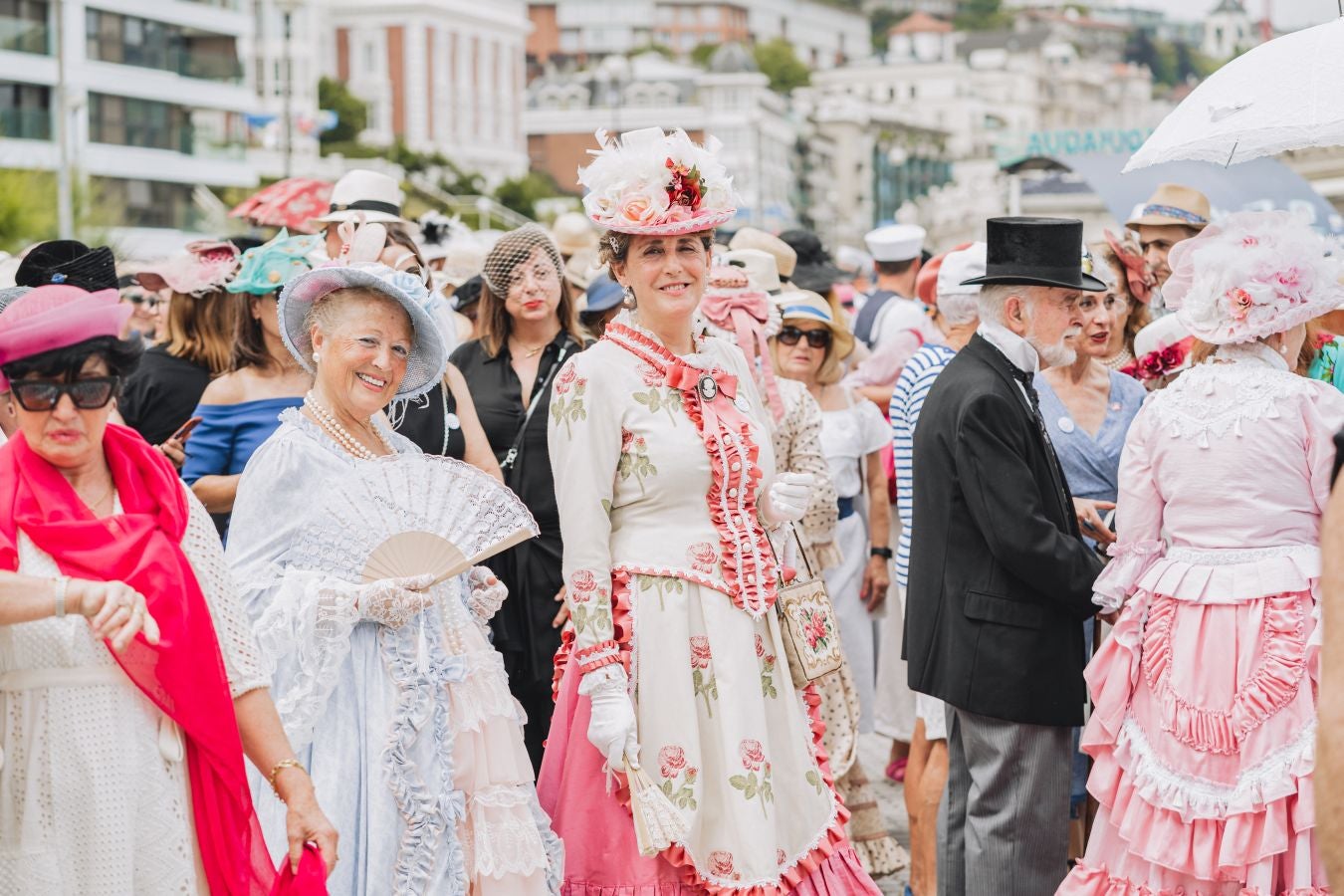 Paseo con sombrero por Donostia