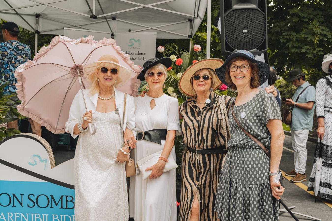 Paseo con sombrero por Donostia