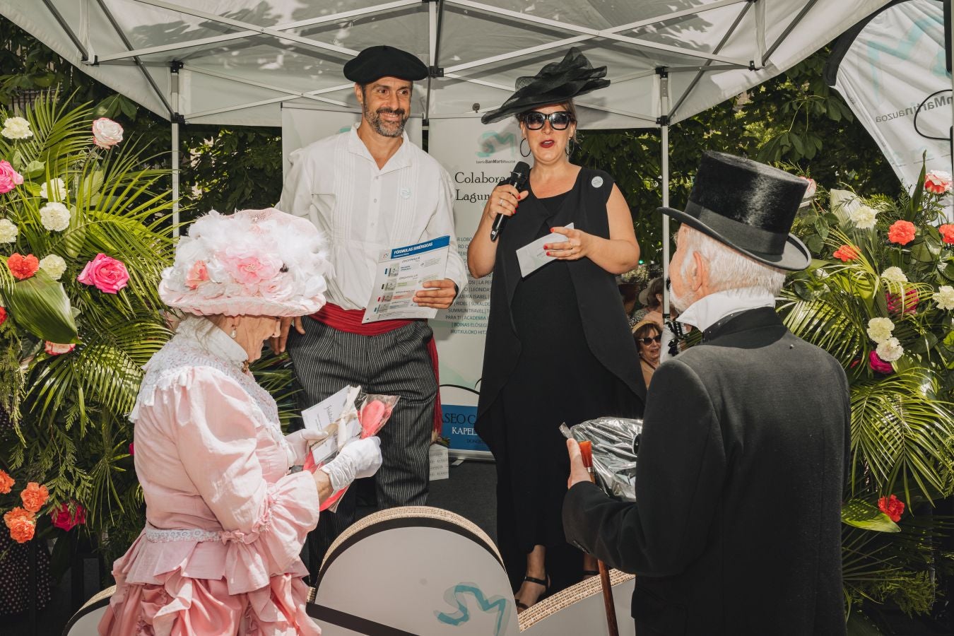 Paseo con sombrero por Donostia