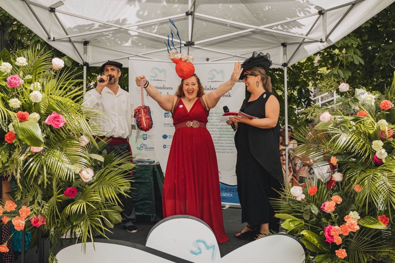 Paseo con sombrero por Donostia