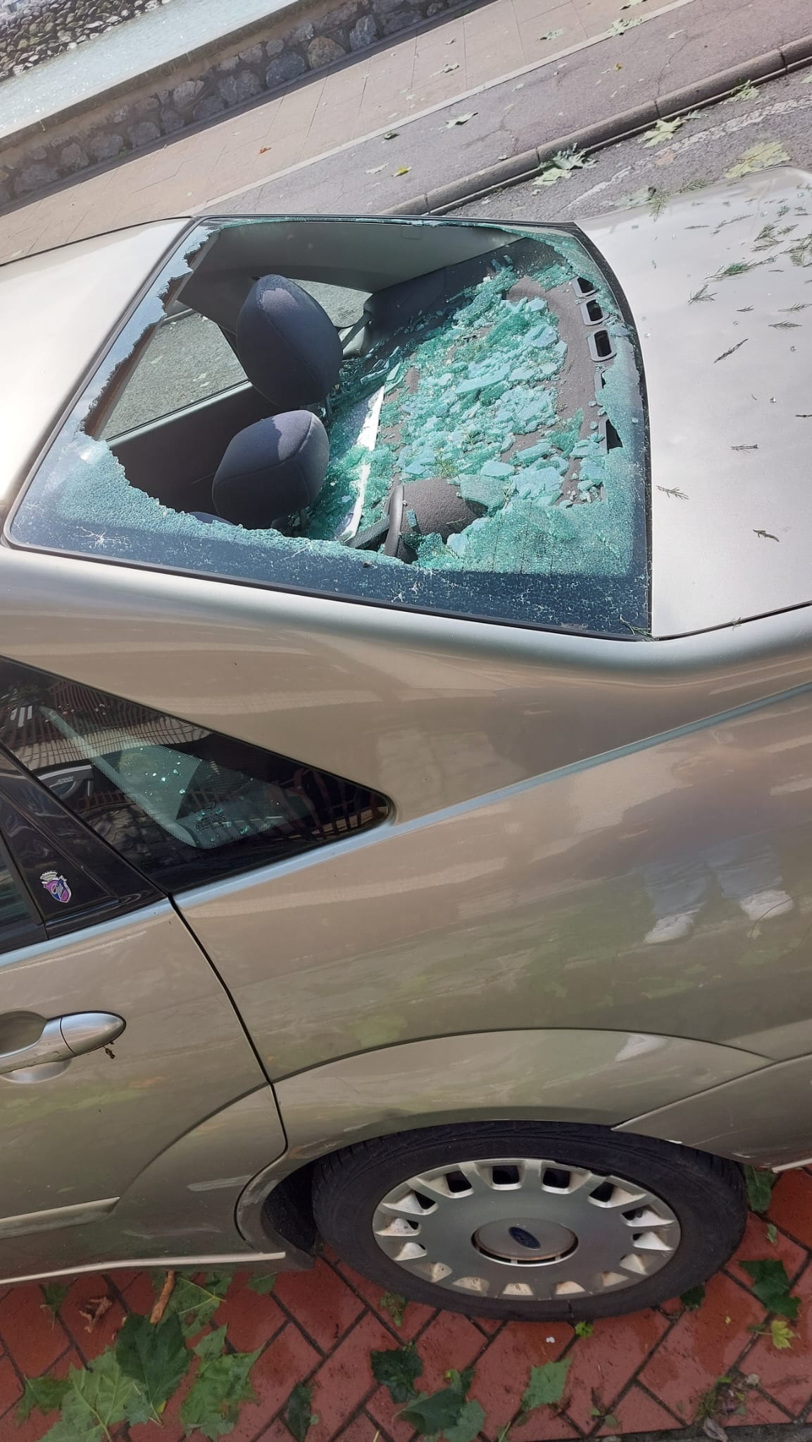 Trombas de agua y granizadas en Gipuzkoa