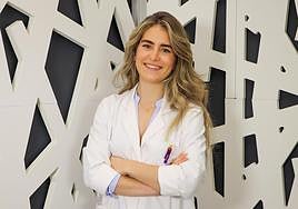 La doctora Ángela Estenaga, dermatóloga de Policlínica Gipuzkoa