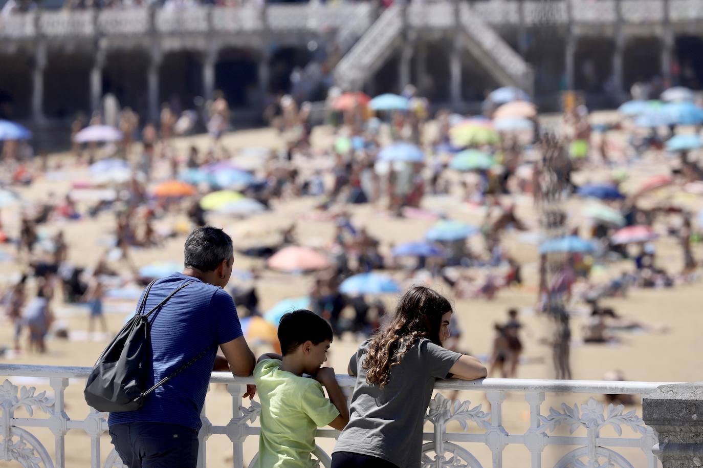 Gipuzkoa registra un fin de semana de verano