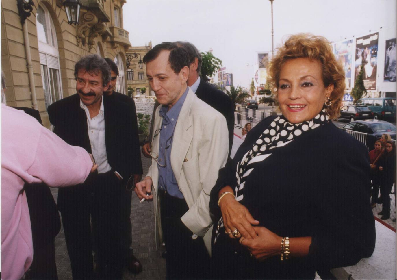 Carmen Sevilla acudió este año al Zinemaldia para homenajear a Eloy de la Iglesia.