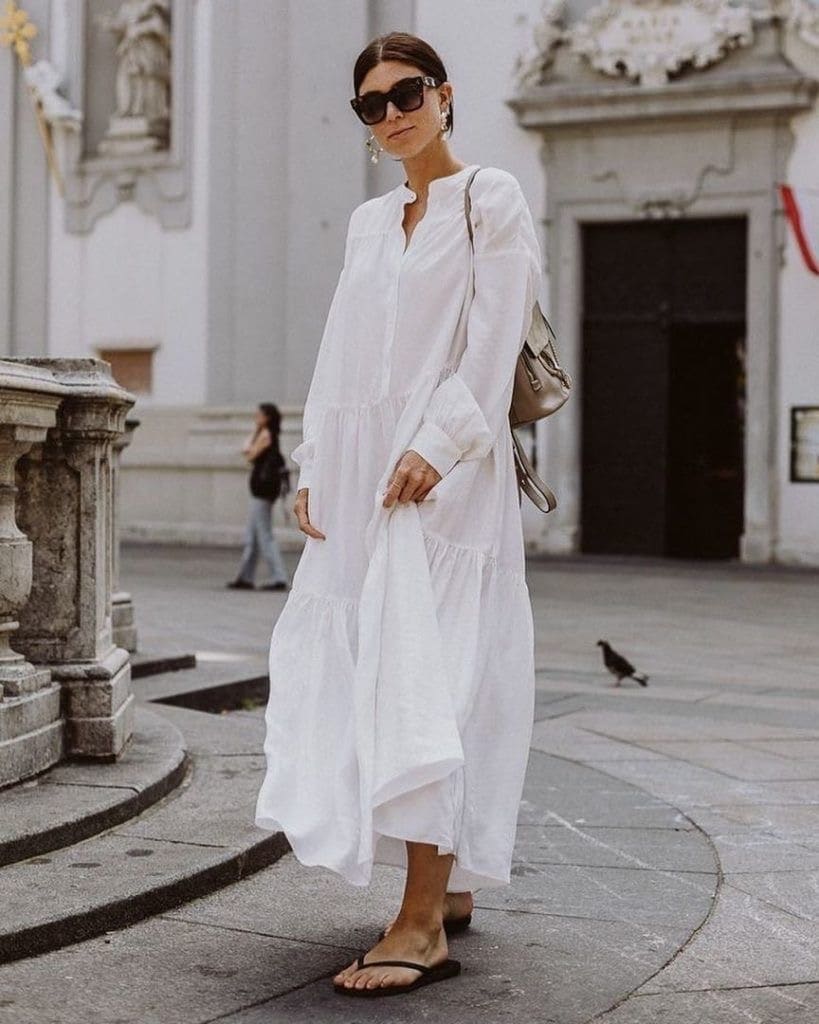 20 looks para lucir el clásico vestido blanco