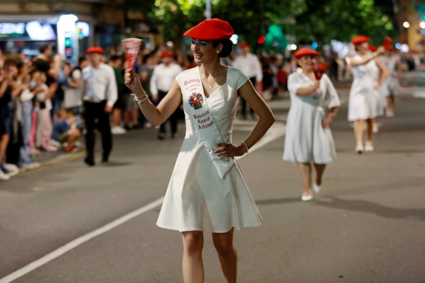 Presentación de cantineras del Alarde Tradicional