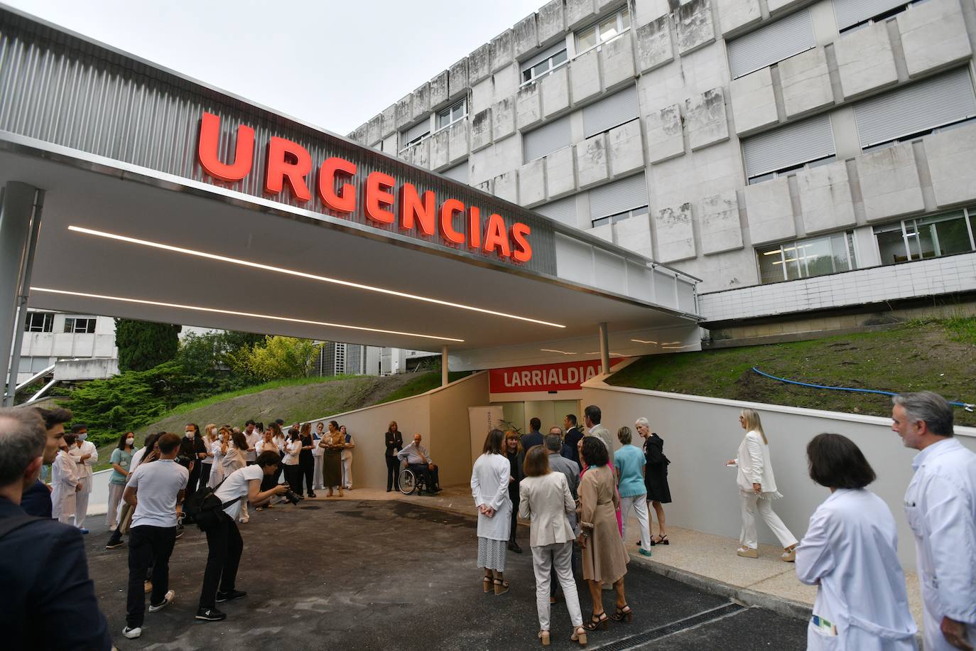 La inauguración de las nuevas Urgencias de Policlínica Gipuzkoa, en imágenes