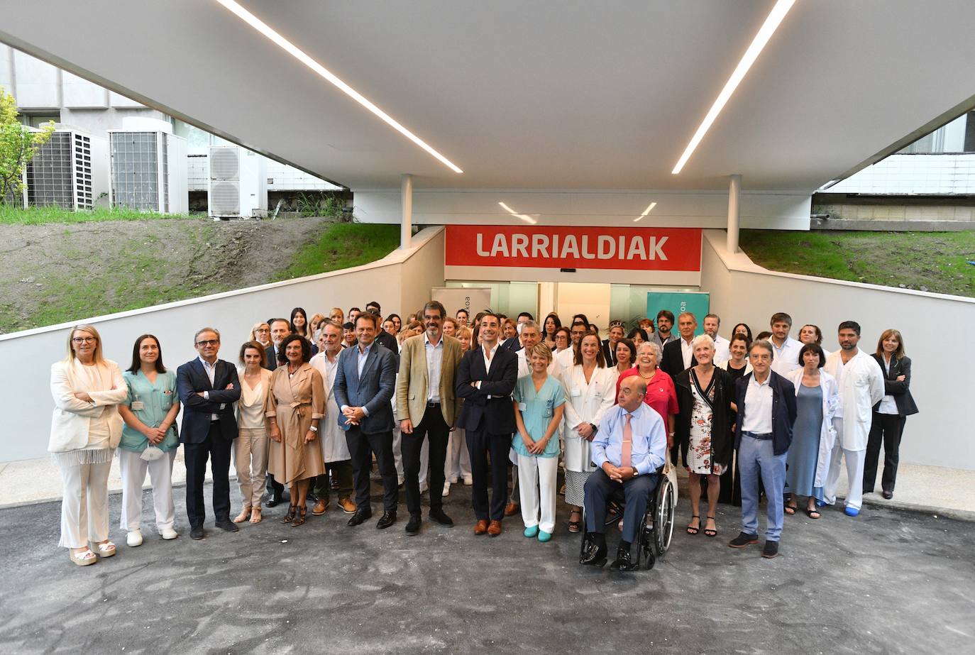 La inauguración de las nuevas Urgencias de Policlínica Gipuzkoa, en imágenes