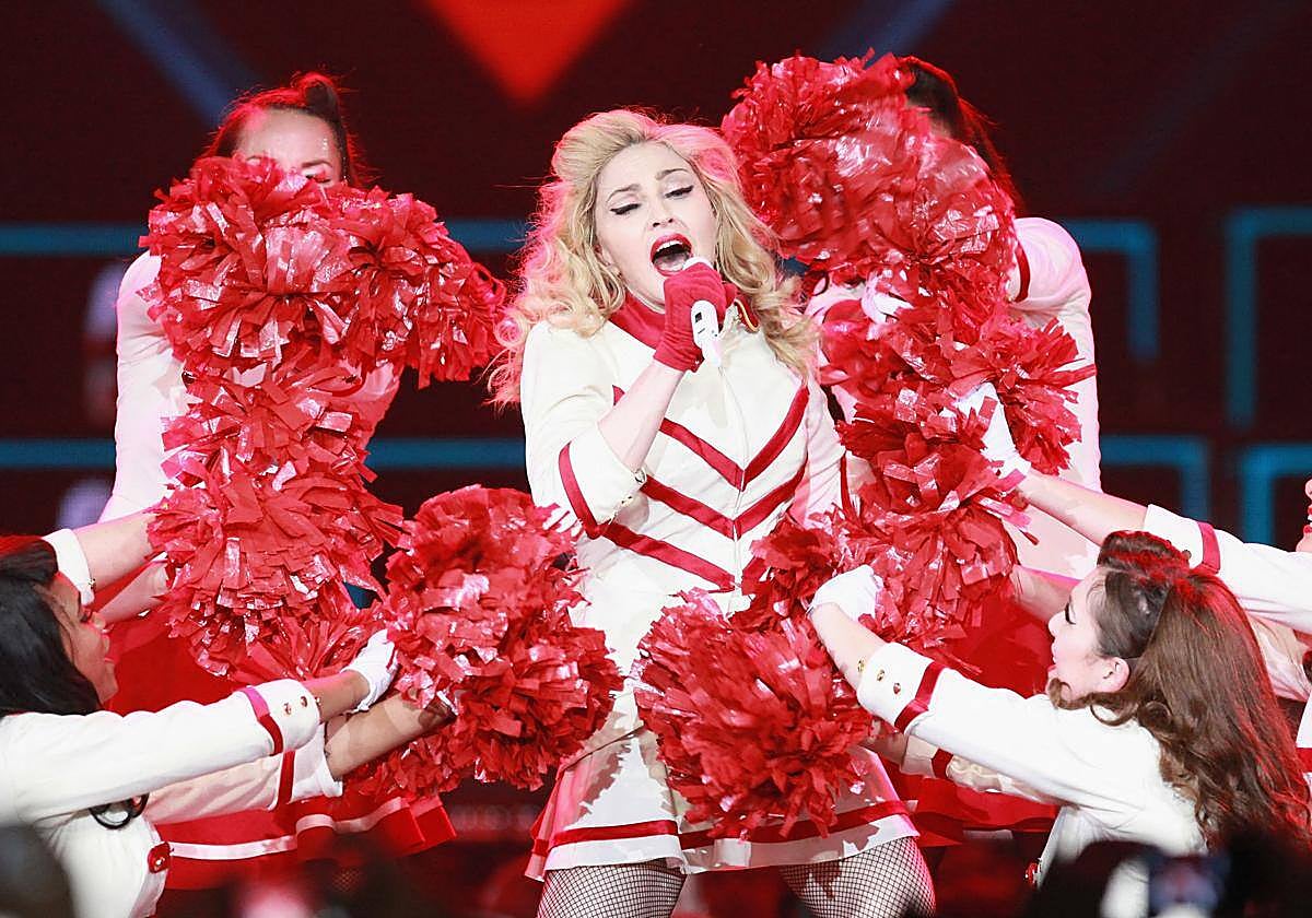 Madonna en su última gira