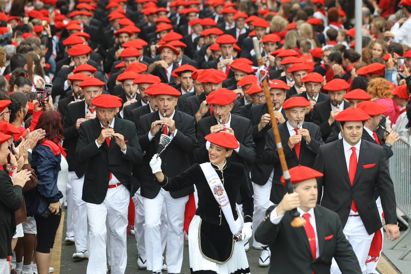 Las mejores imágenes del Alarde Tradicional