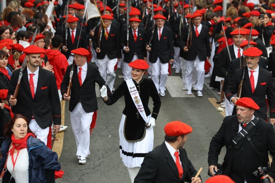 Las mejores imágenes del Alarde Tradicional