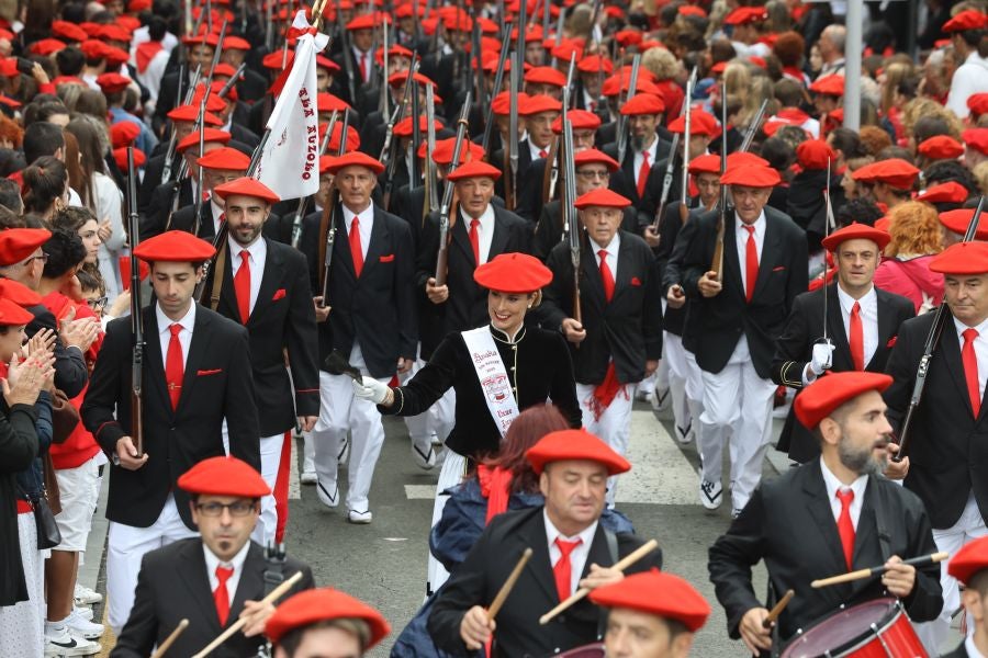 Las mejores imágenes del Alarde Tradicional