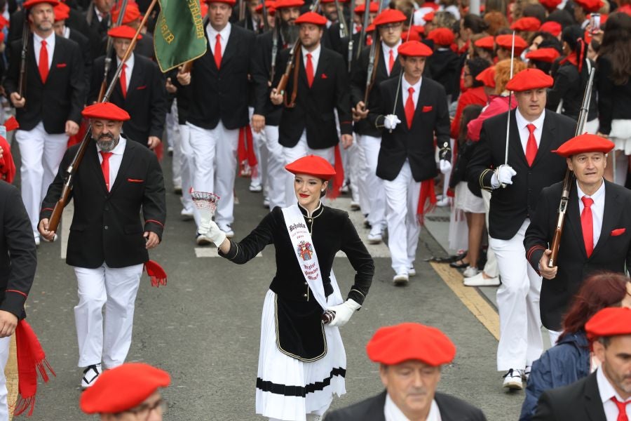 Las mejores imágenes del Alarde Tradicional