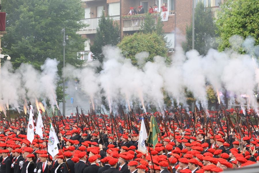 Las mejores imágenes del Alarde Tradicional