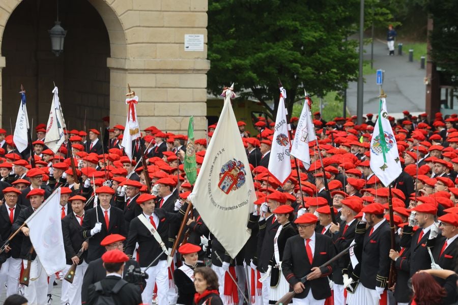 Las mejores imágenes del Alarde Tradicional