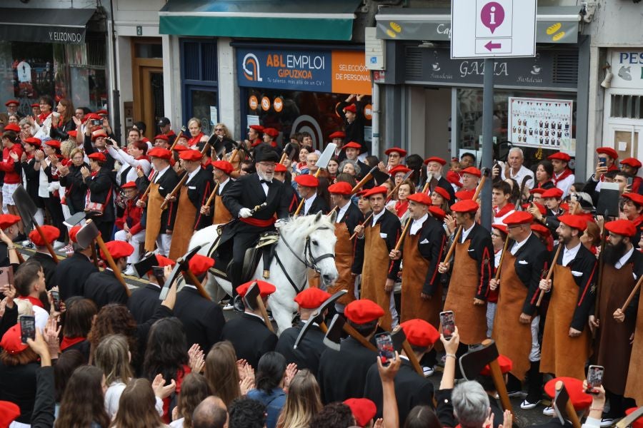 Las mejores imágenes del Alarde Tradicional