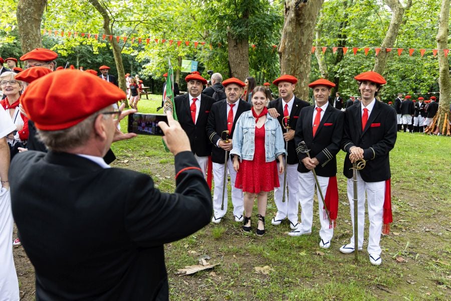 Las mejóres imágenes de la romería de San Marcial