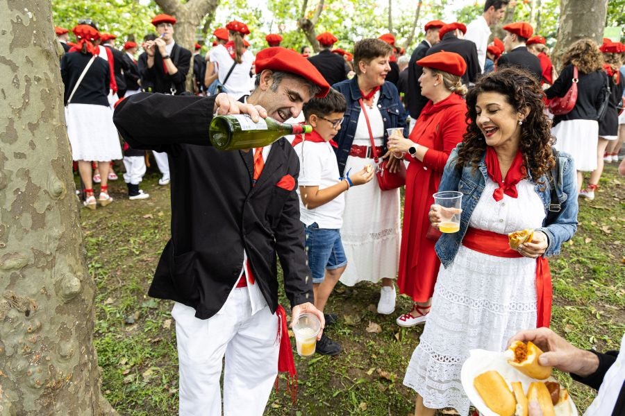 Las mejóres imágenes de la romería de San Marcial