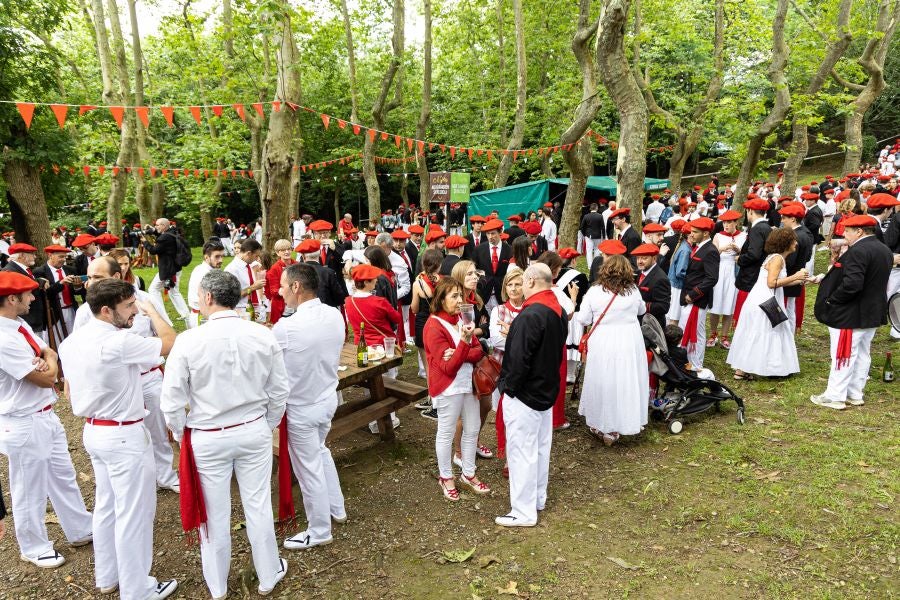 Las mejóres imágenes de la romería de San Marcial