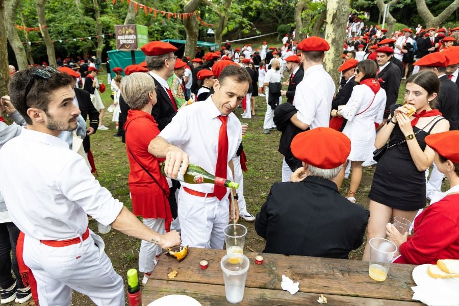 Las mejóres imágenes de la romería de San Marcial