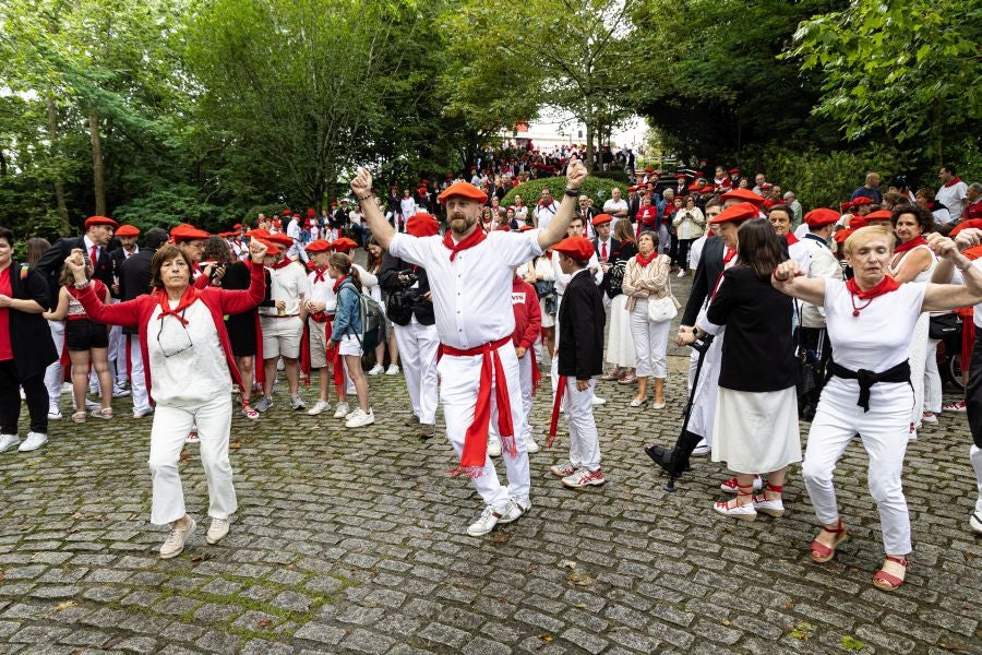 Las mejóres imágenes de la romería de San Marcial