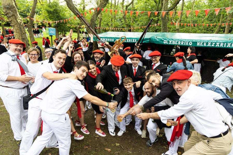 Las mejóres imágenes de la romería de San Marcial