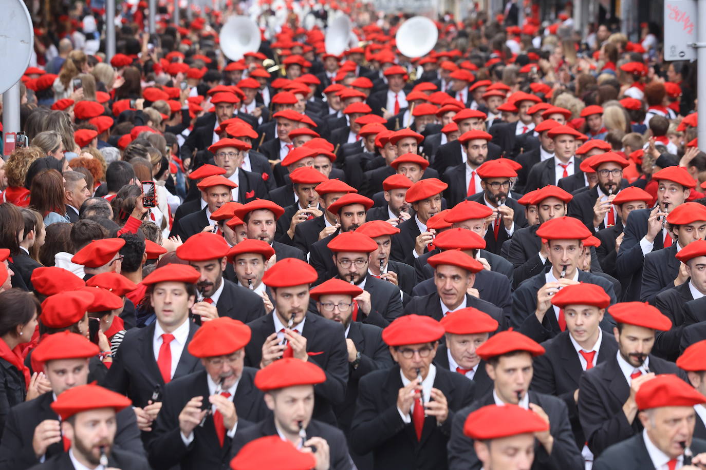 Las mejores imágenes del Alarde Tradicional