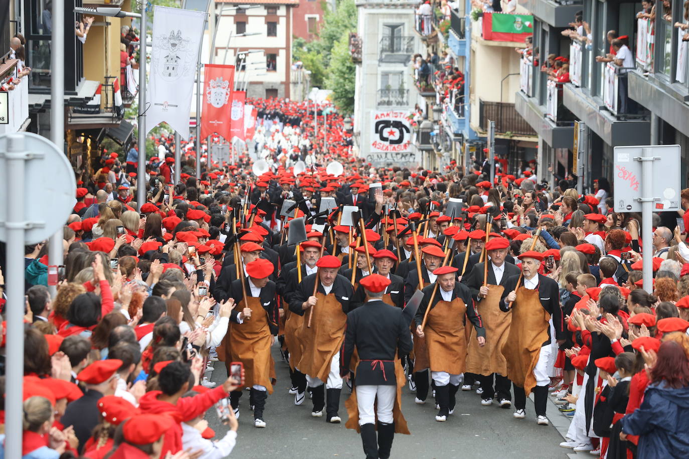 Las mejores imágenes del Alarde Tradicional