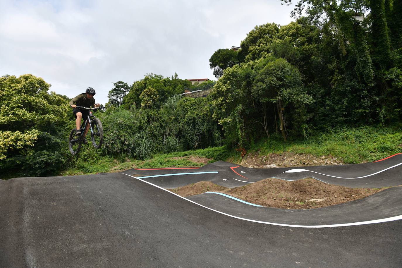 Inaugurado el nuevo pump-track de Arrobitxulo