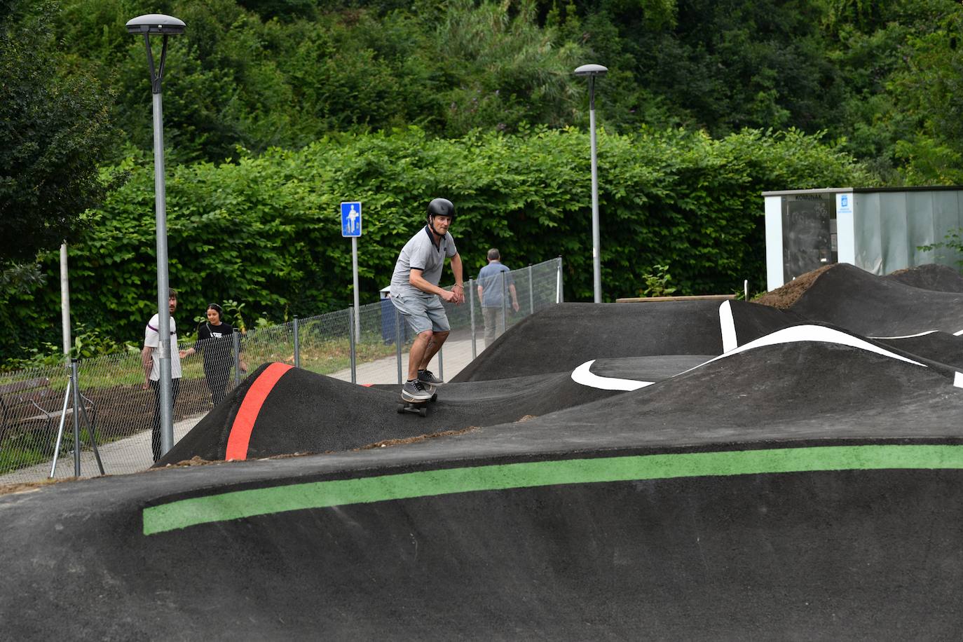 Inaugurado el nuevo pump-track de Arrobitxulo