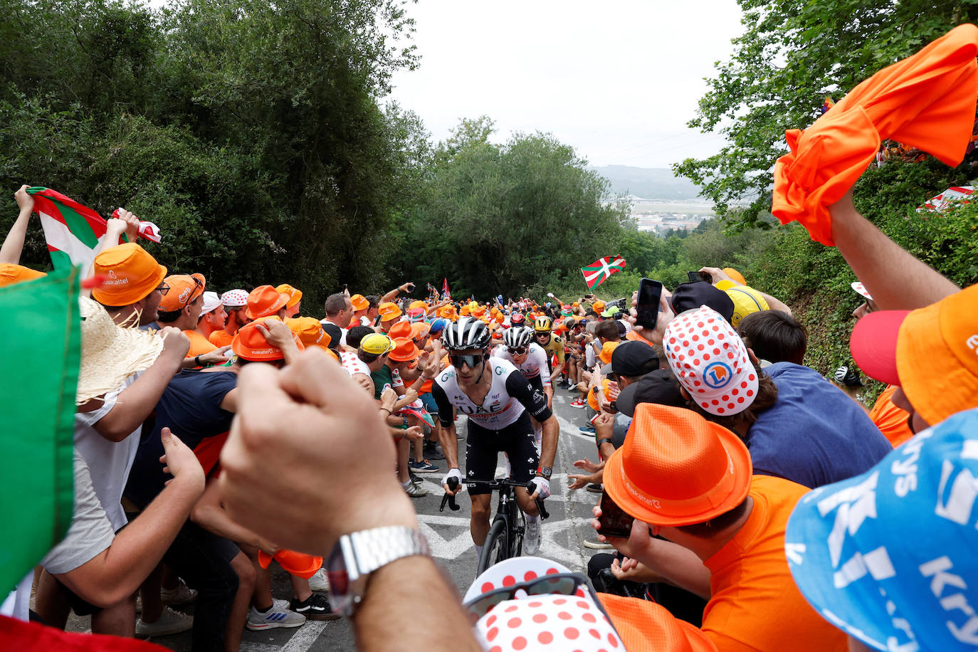 Las mejores imágenes de la primera etapa del Tour de Francia