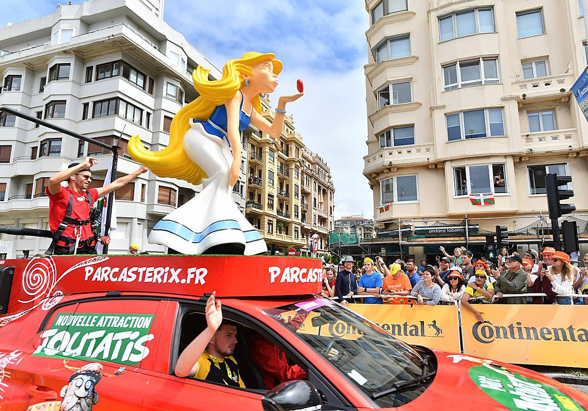 El mayor plató: el 'tourismo' amarillo