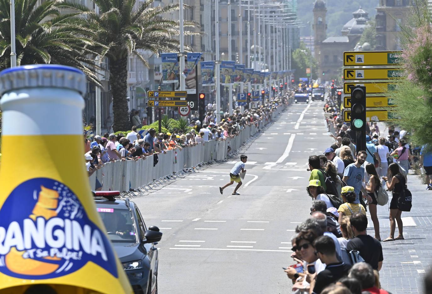 Las mejores imágenes de la etapa del Tour en Gipuzkoa