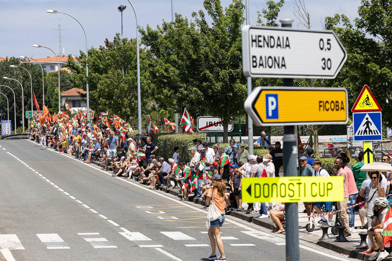 Las mejores imágenes de la etapa del Tour en Gipuzkoa