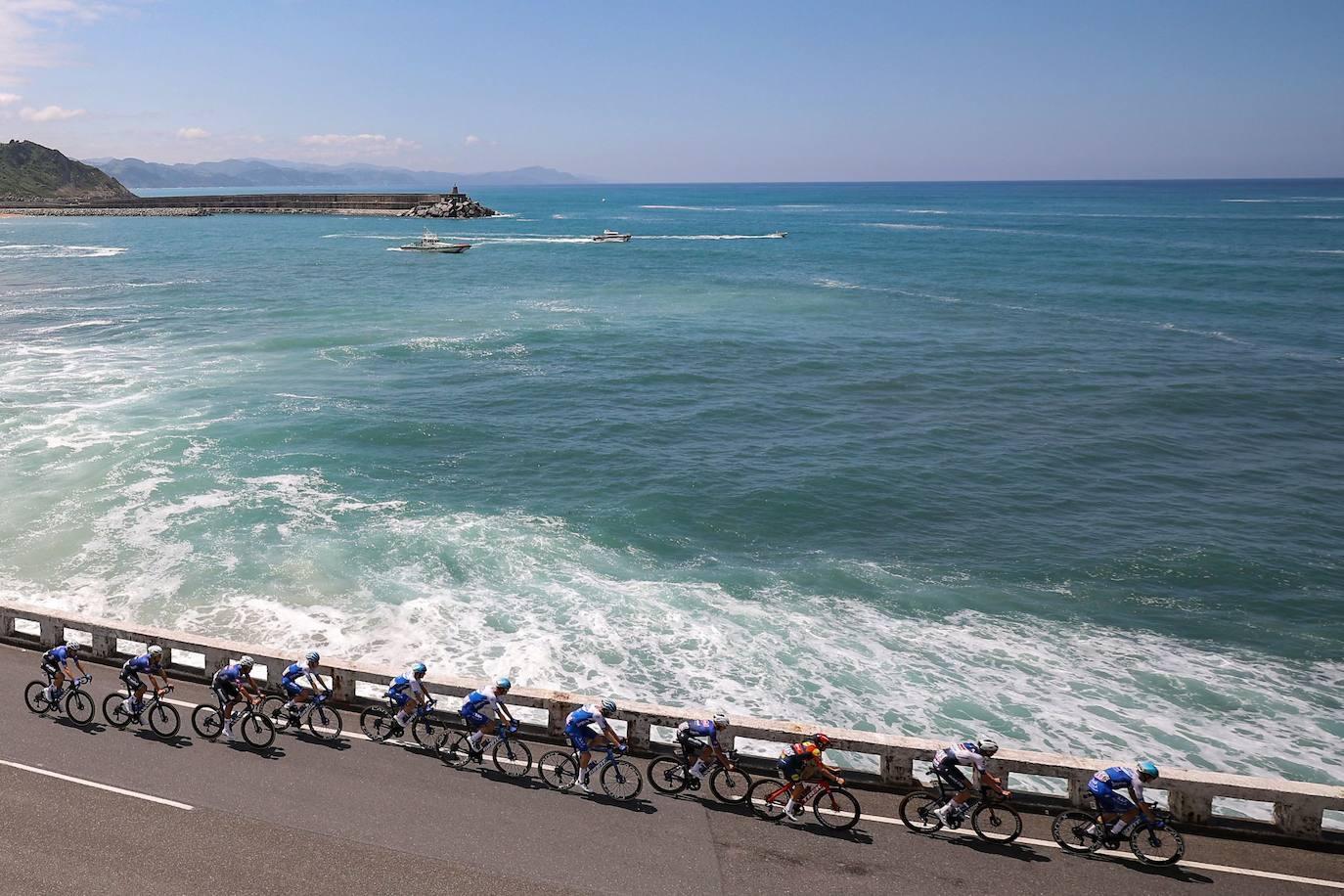 Las mejores imágenes de la etapa del Tour en Gipuzkoa