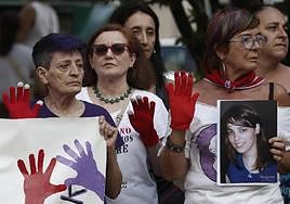 Concentración en memoria de Nagore Laffage.